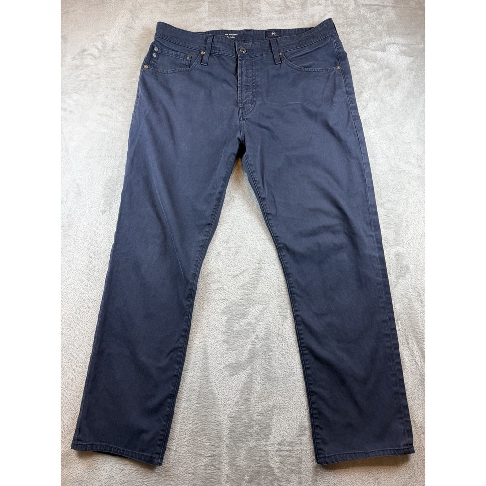 AG Adriano Goldschmied Pants Mens The Everett Slim Straight Chino 36x29 Blue